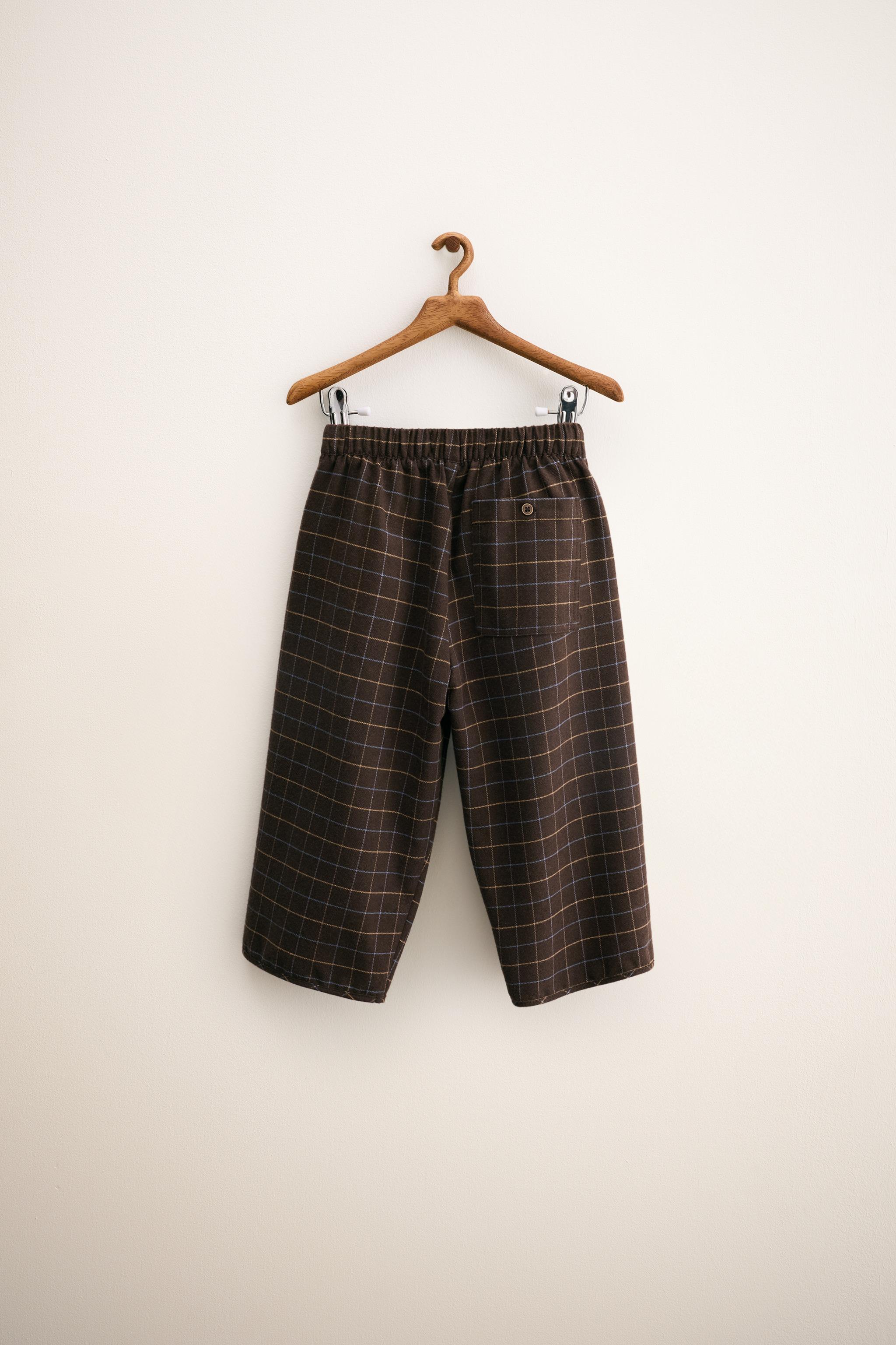 ZARA TIMELESS - PLAID PANTS